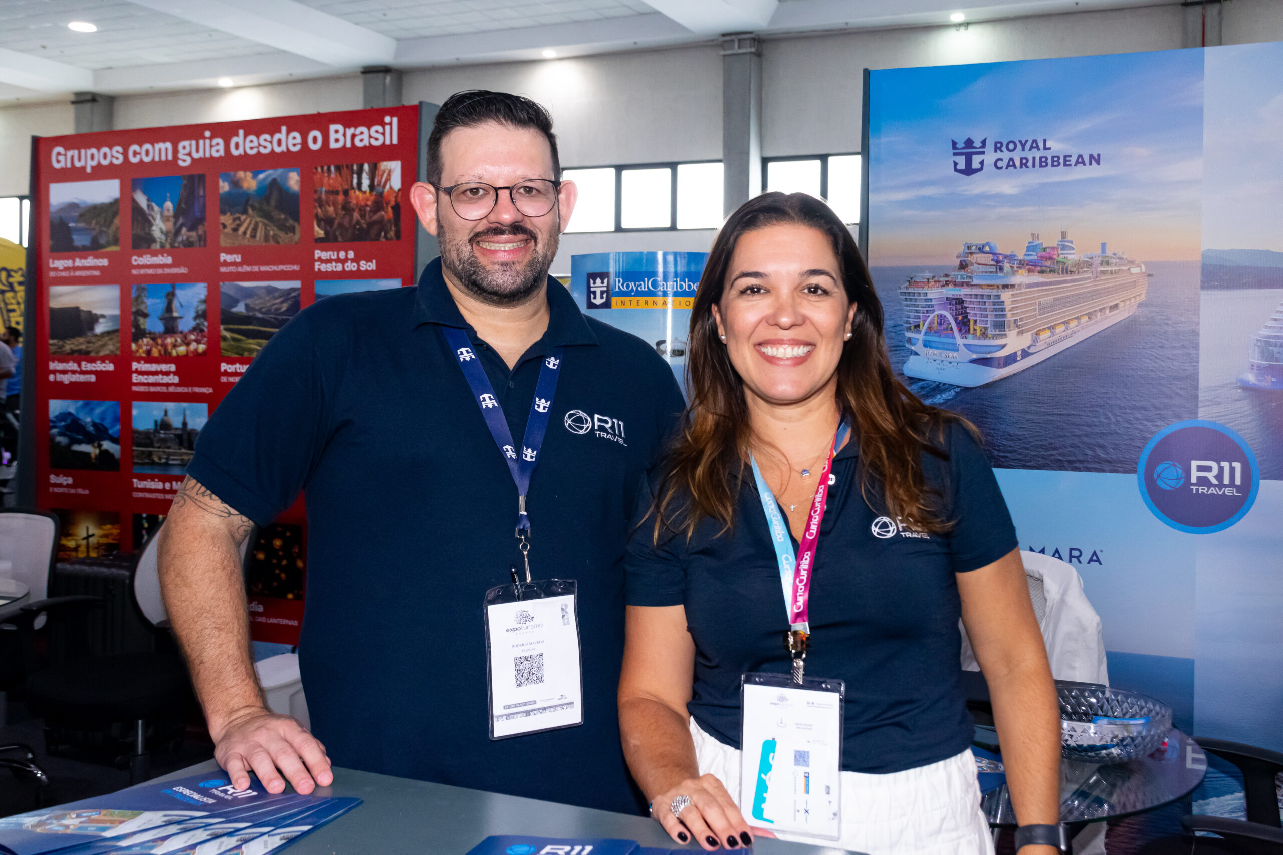 Rodrigo Macedo e Sabrina Moretti, da R11