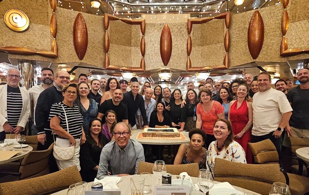 Jantar de despedida com profissionais do trade na primeira edição do Costa Americas Awards