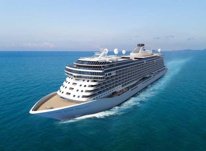 Regent Seven Seas Cruises avança na construção do novo Seven Seas Prestige 2 Seven Seas Prestige Water 3 Regent Seven Seas Cruises avança na construção do novo Seven Seas Prestige