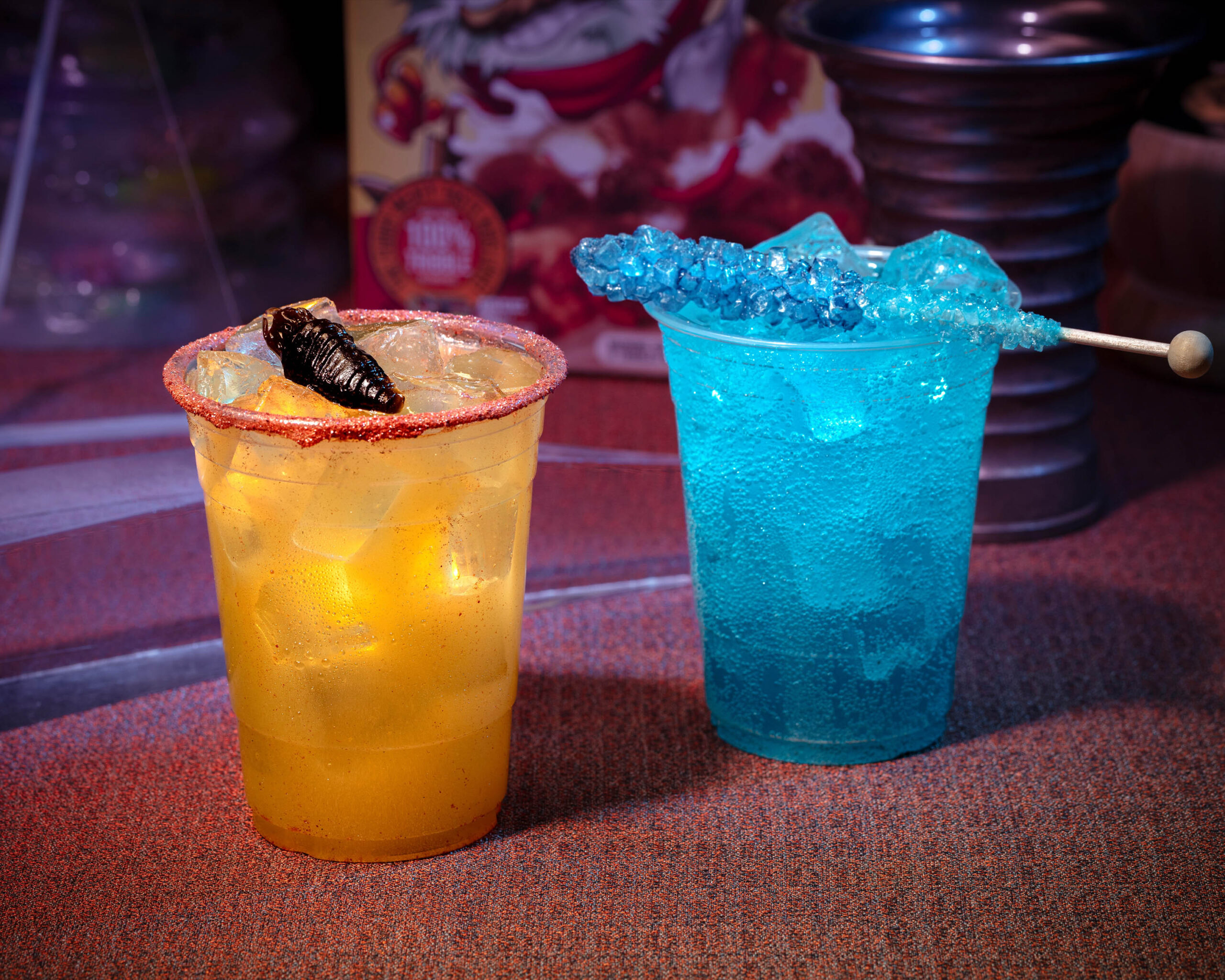 Bebidas inspiradas em elementos do Star Trek, que será servido no Universal Fan Fest Nights no Universal Studios Hollywood Bebidas inspiradas em elementos do Star Trek, que será servido no Universal Fan Fest Nights no Universal Studios Hollywood
