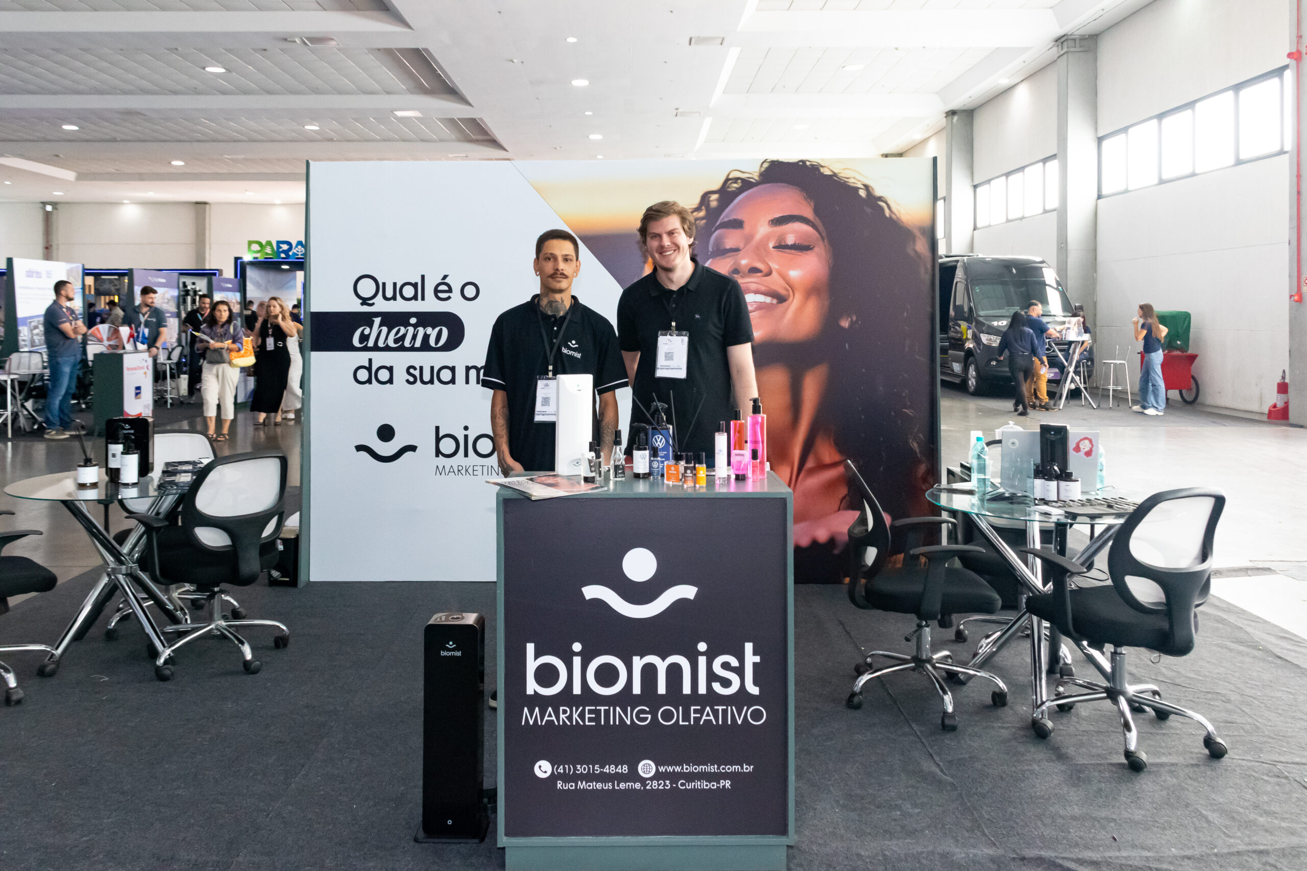 Thomas Andrade e Thomas Bricailo, da Biomist