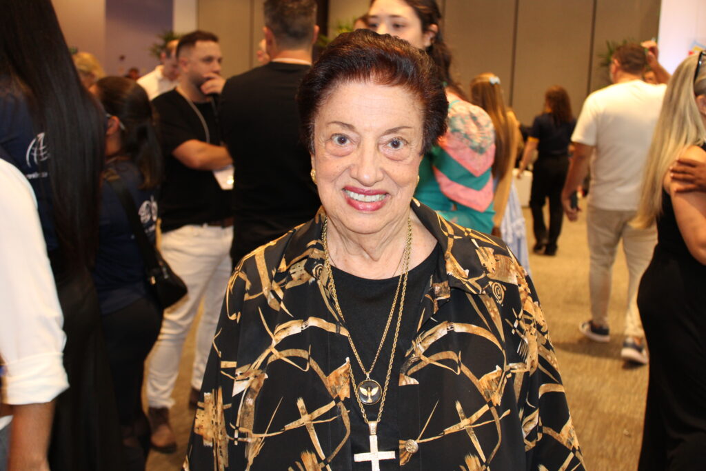 Tia Iara marcou presença