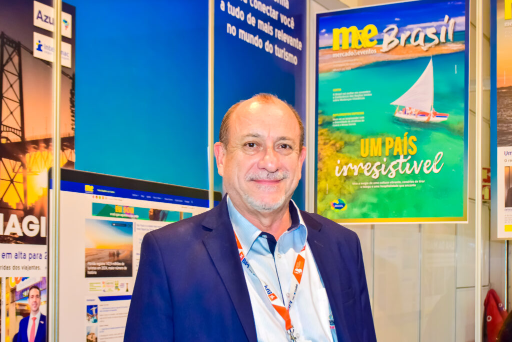 Toni Sando, do Visite São Paulo na BTL (Ana Azevedo/M&E)