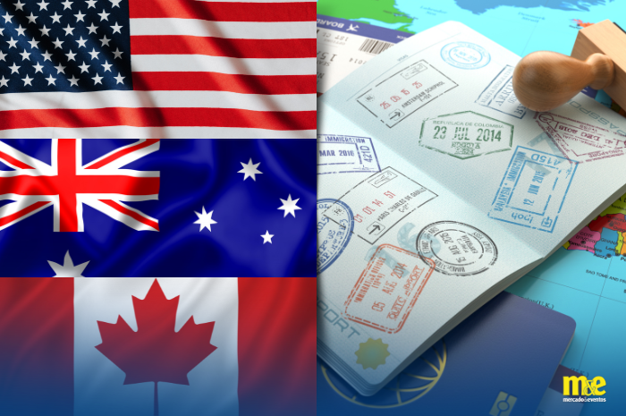 Exigência de vistos para visitantes dos EUA, Canadá e Austrália vai impactar turismo brasileiro? Celso Sabino responde 1 VISTO Exigência de vistos para visitantes dos EUA, Canadá e Austrália vai impactar turismo brasileiro? Celso Sabino responde