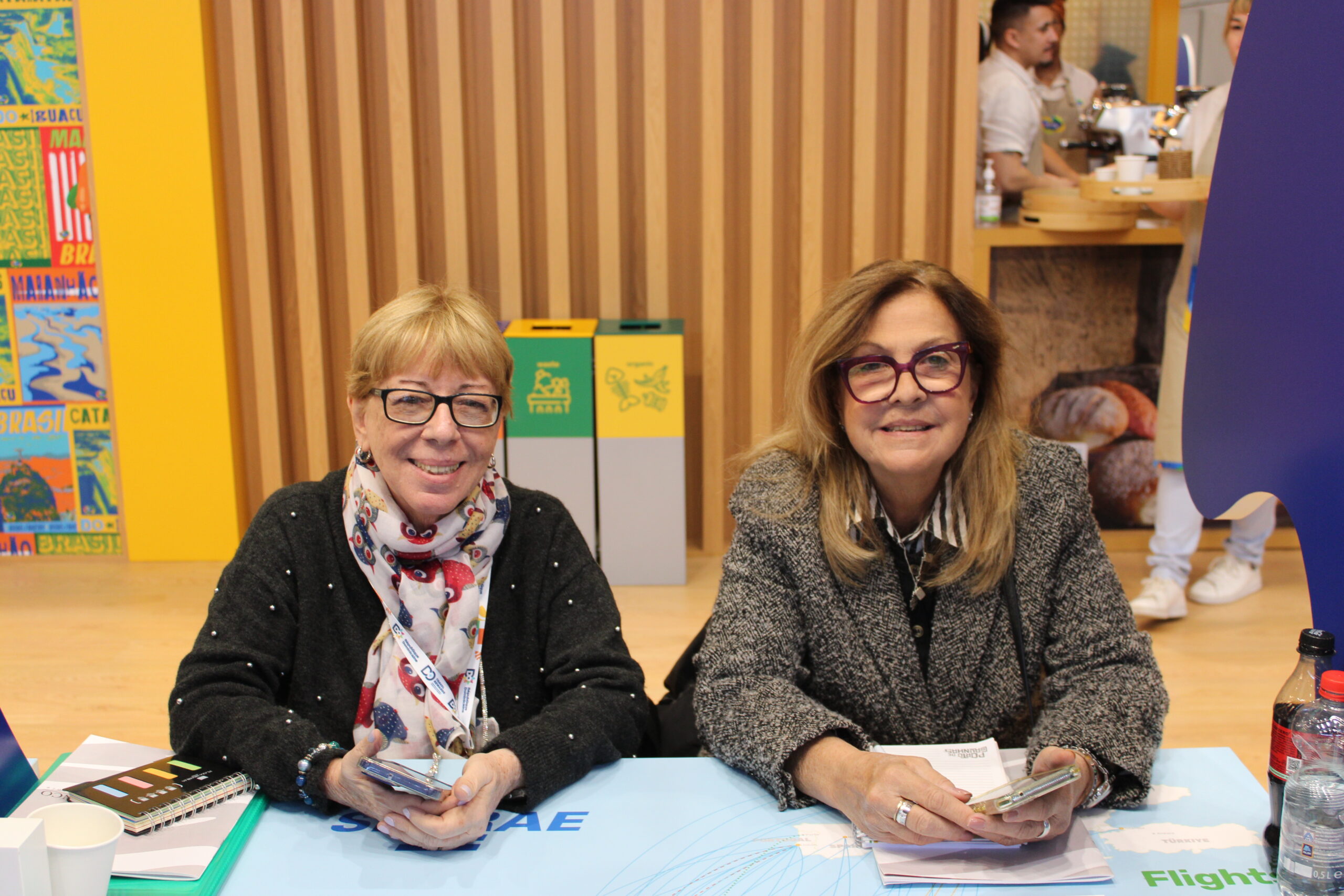 Vania Mendes e Rosane Palha, da Del Bianco Travel Experience