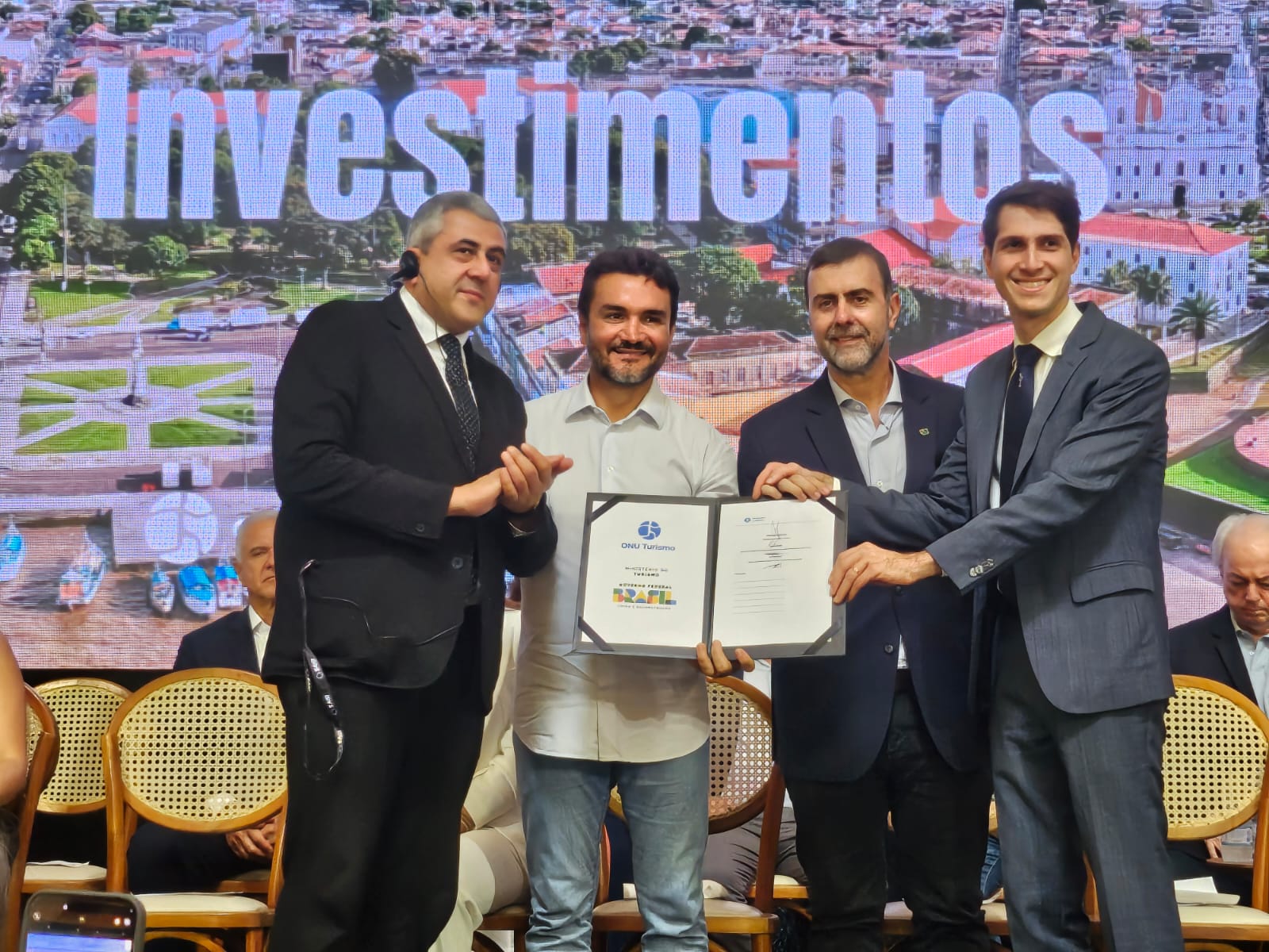 Primeiro Escritório Regional da ONU Turismo nas Américas e Caribe é aberto no Rio de Janeiro 1 WhatsApp Image 2025 03 07 at 16.15.11 Primeiro Escritório Regional da ONU Turismo nas Américas e Caribe é aberto no Rio de Janeiro