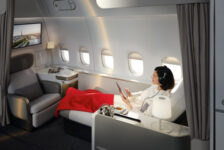 Nova cabine conta com cinco janelas, uma exclusividade da Air France