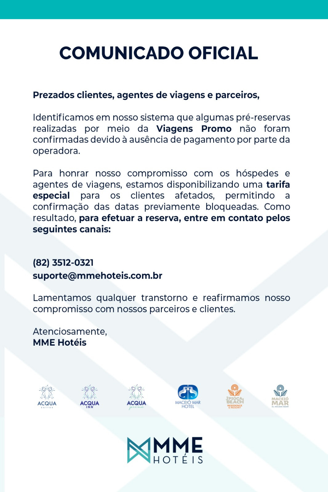 MME Hotéis alerta clientes sobre reservas não confirmadas pela ViagensPromo 2 unnamed 3 4 MME Hotéis alerta clientes sobre reservas não confirmadas pela ViagensPromo