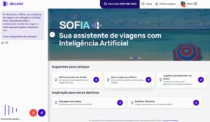SOFIA: Decolar celebra um ano com mais de 300 mil interações mensais com sua assistente de viagens com IA