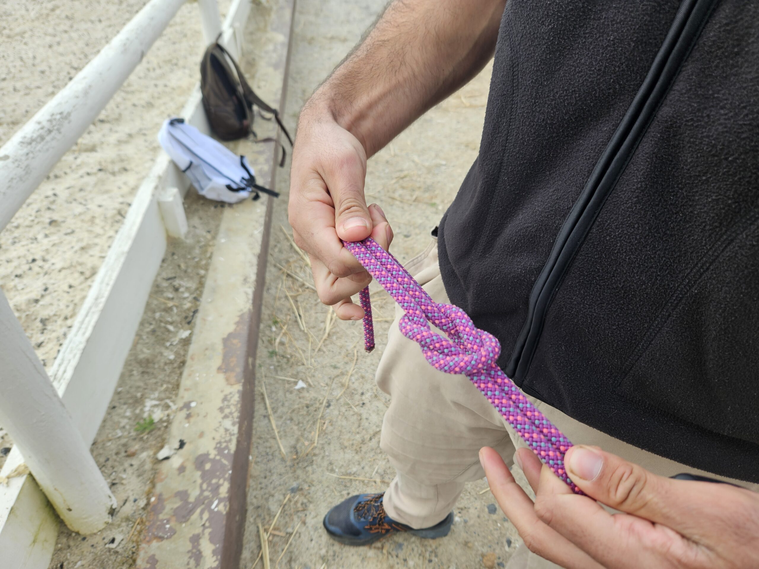 A ideia desta brincadeira é replicar este nó com a equipe A ideia desta brincadeira é replicar este nó com a equipe