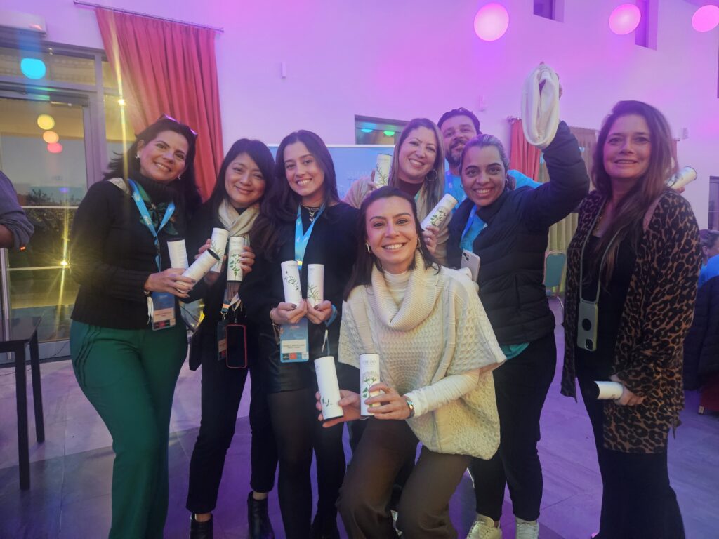 Grupo branco da parte da tarde ganhou em 4º lugar