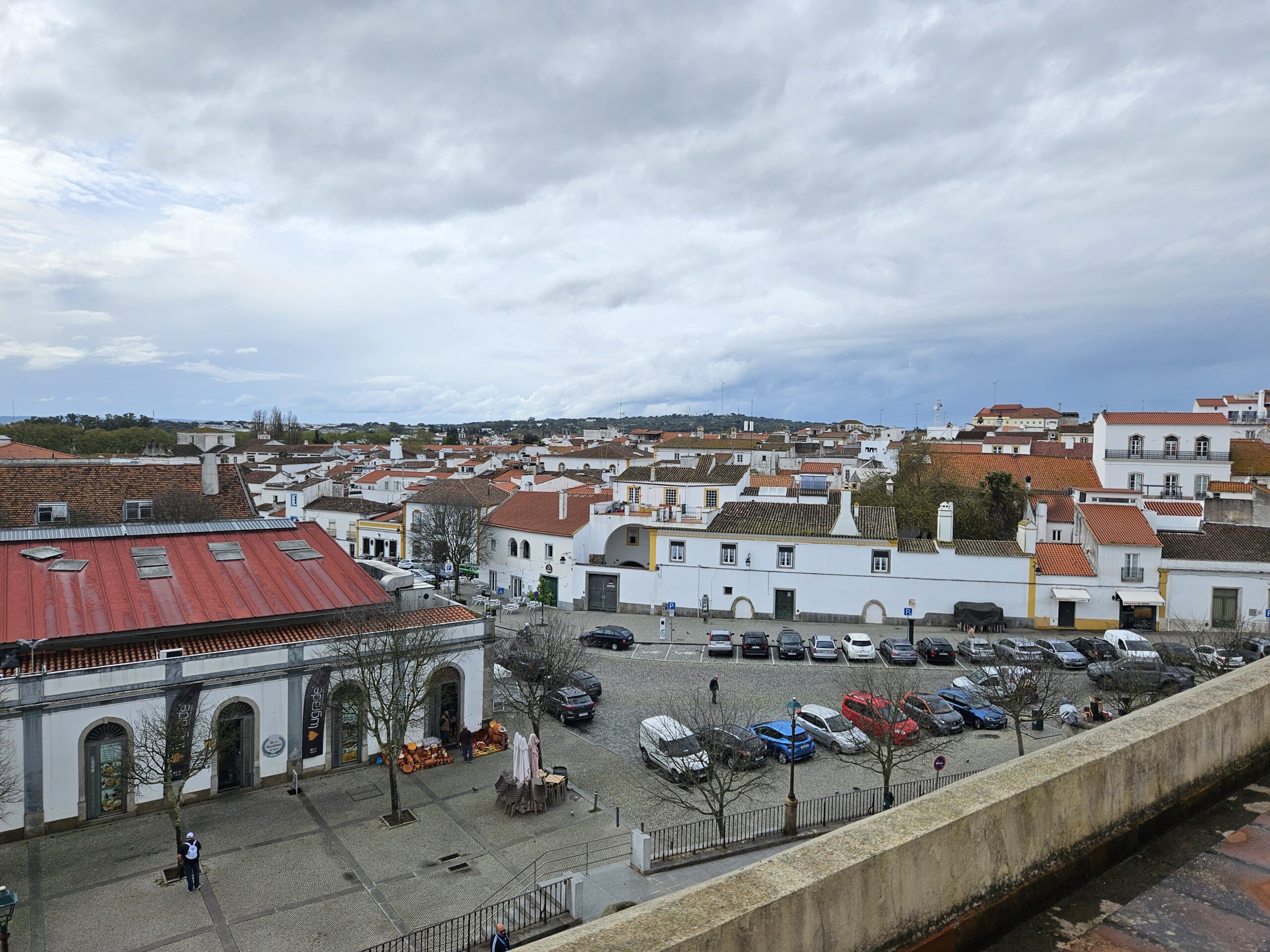 Vista de cima da Capela dos Ossos