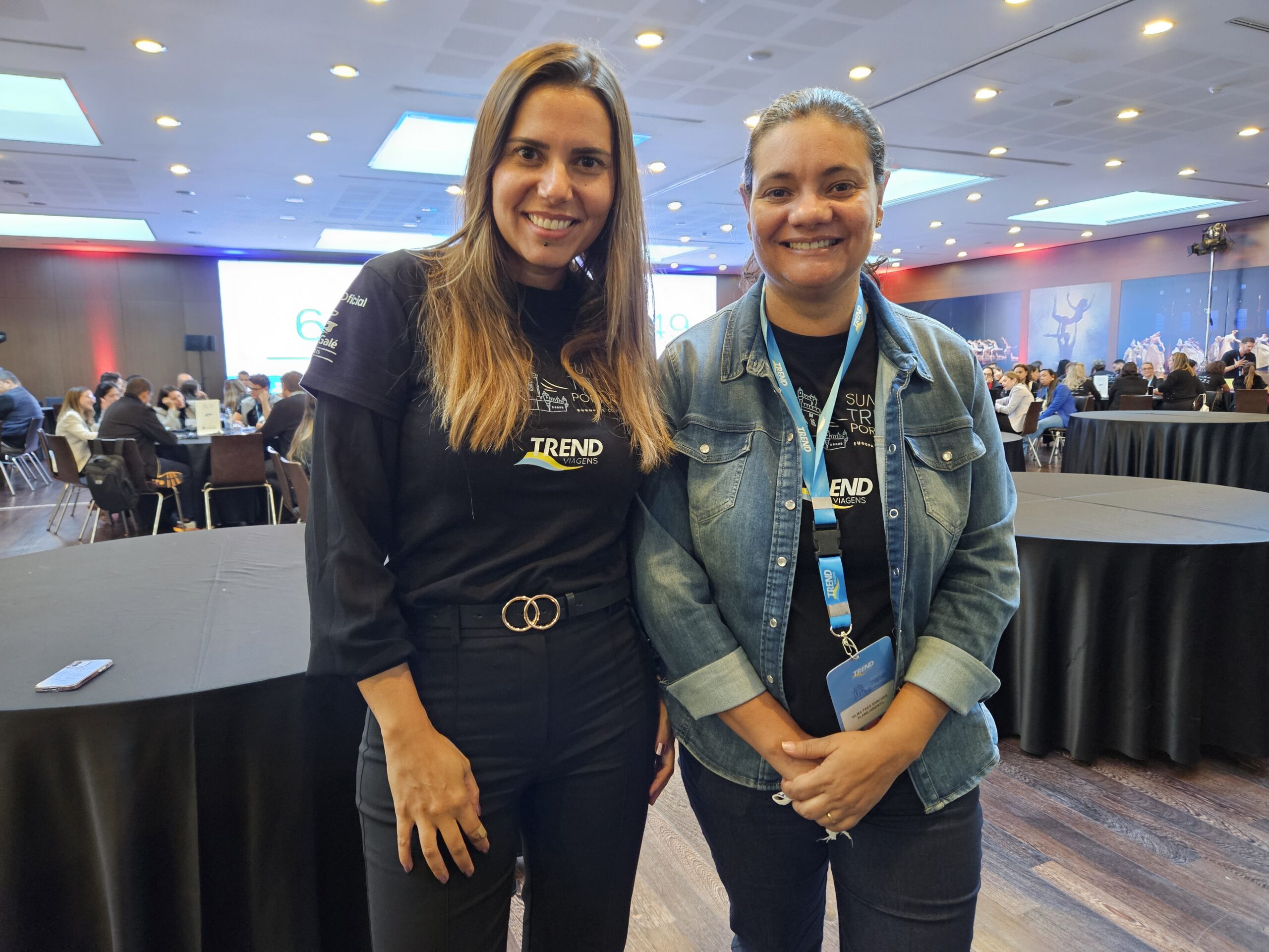 Fernanda Paranhos, da CVC Corp, e Vilma Paes, da Trend