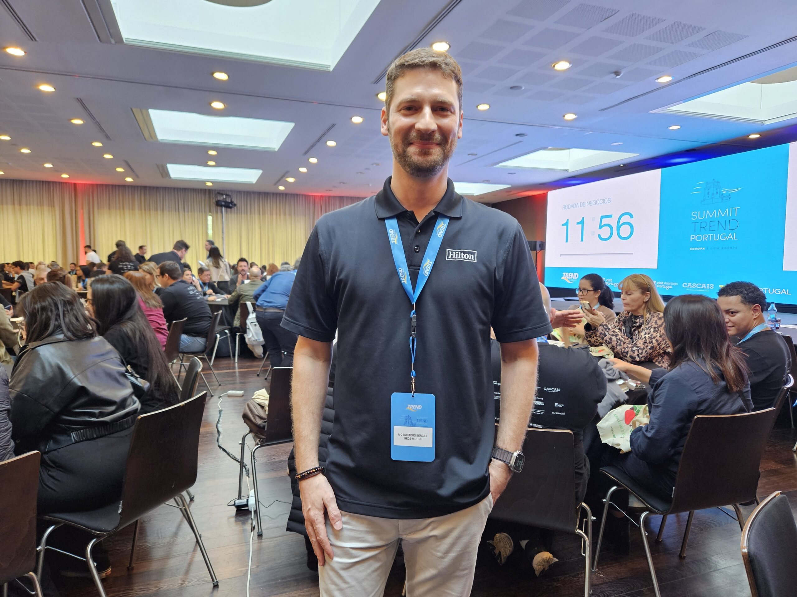 Ivo Berger, gerente de vendas global da Rede Hilton