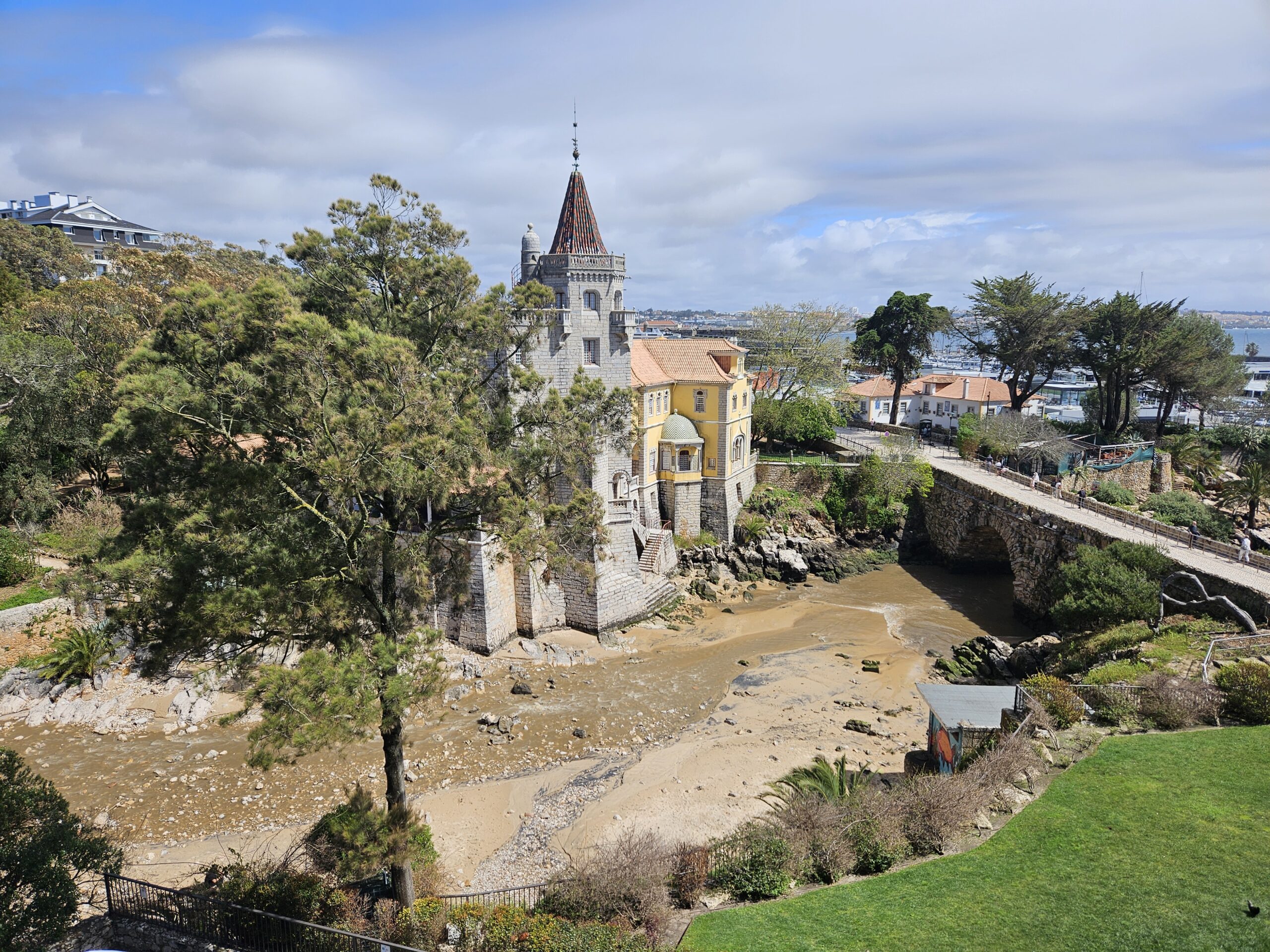 Vista da varanda do Vila Galé