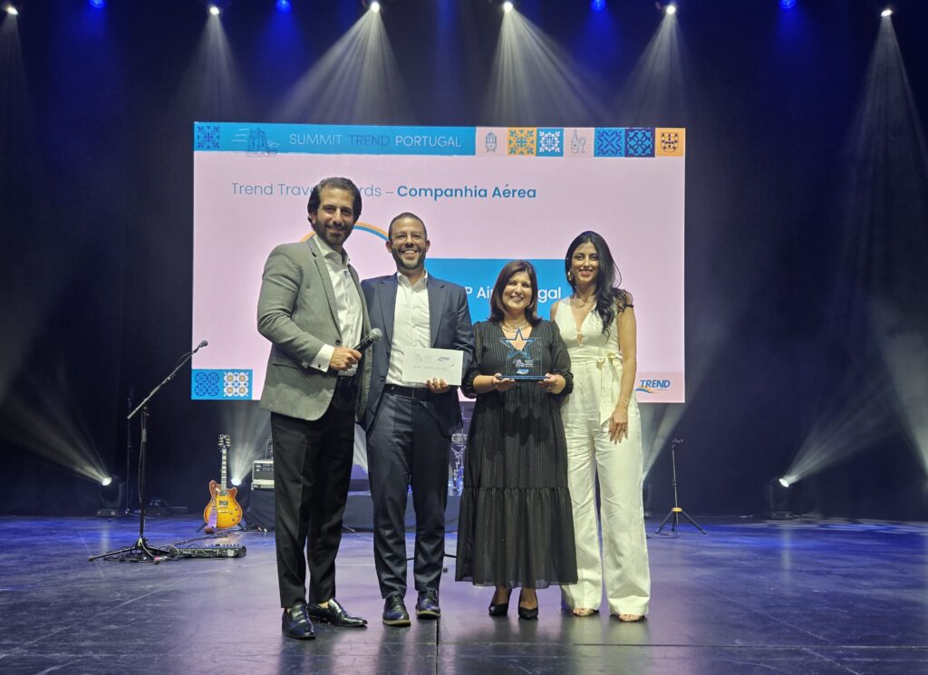 TAP Air Portugal recebe prêmio da categoria Companhia Aérea