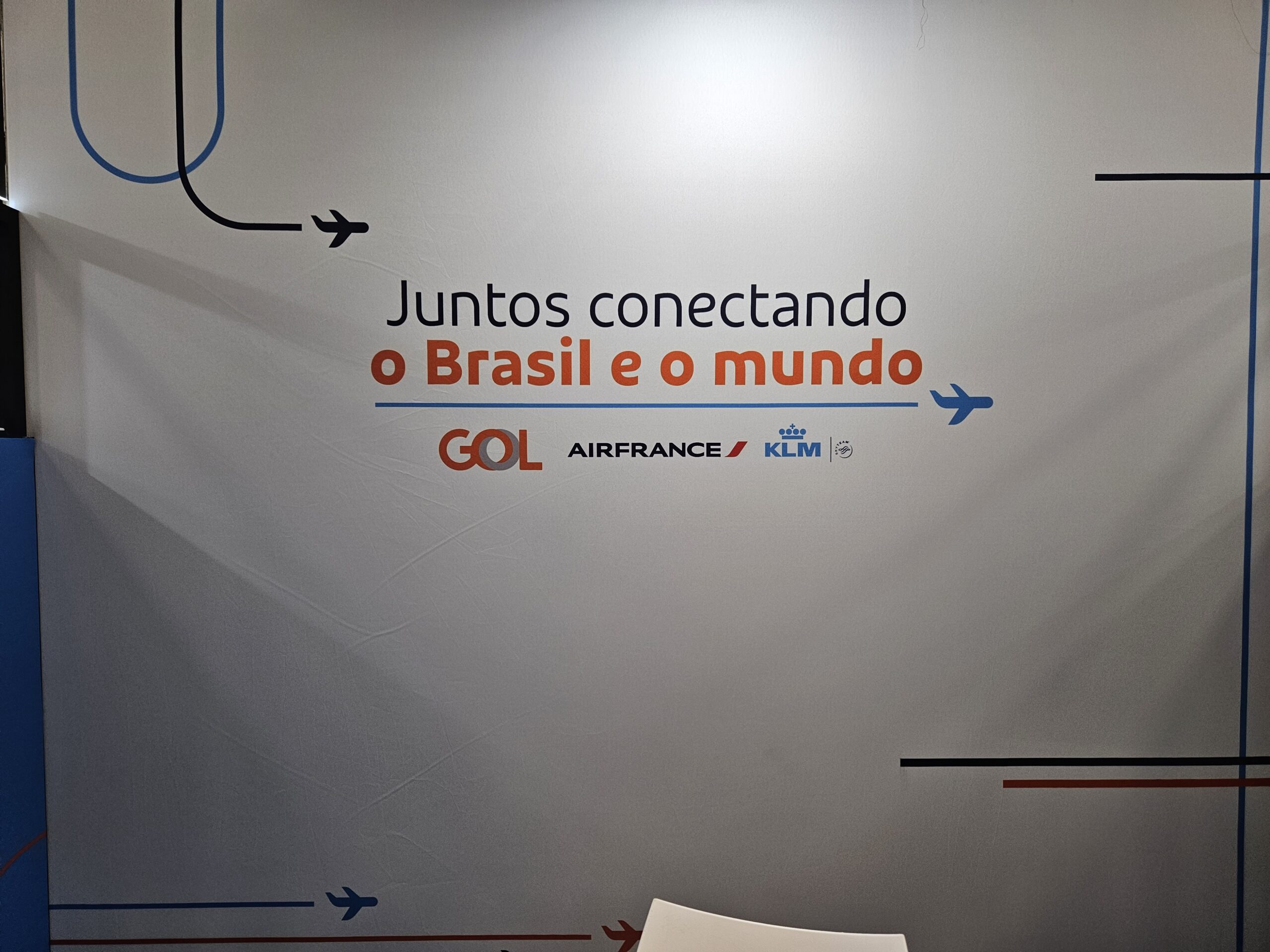 Estande da Gol Linhas Aéreas