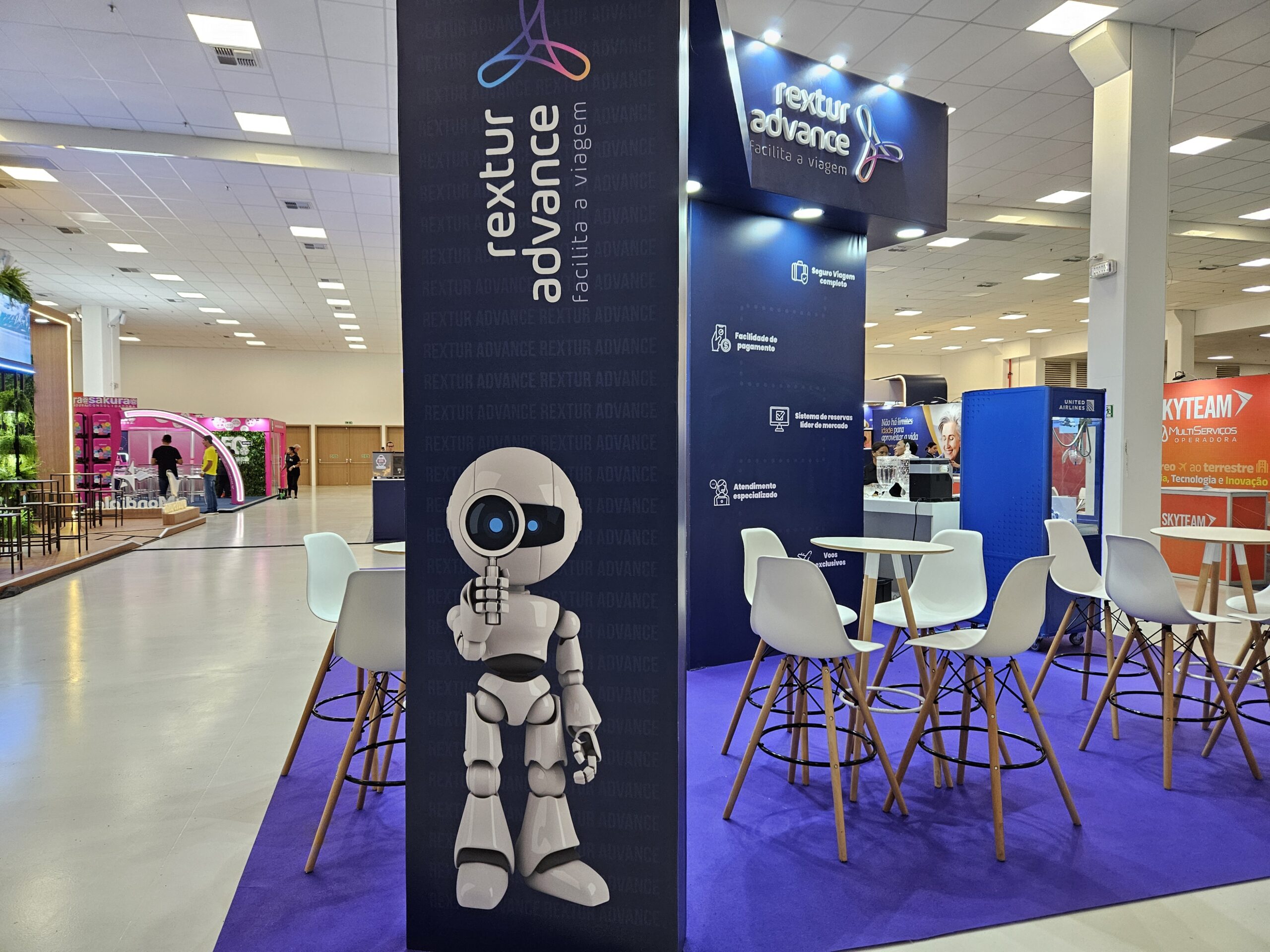 Estande da Rextur Advance