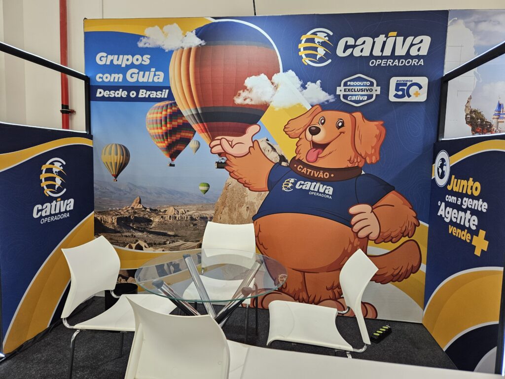 Estande da Cativa