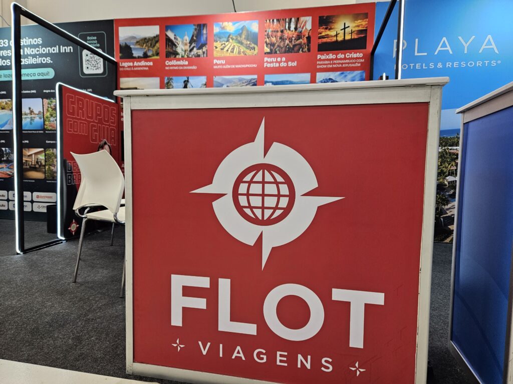 Estande da Flot