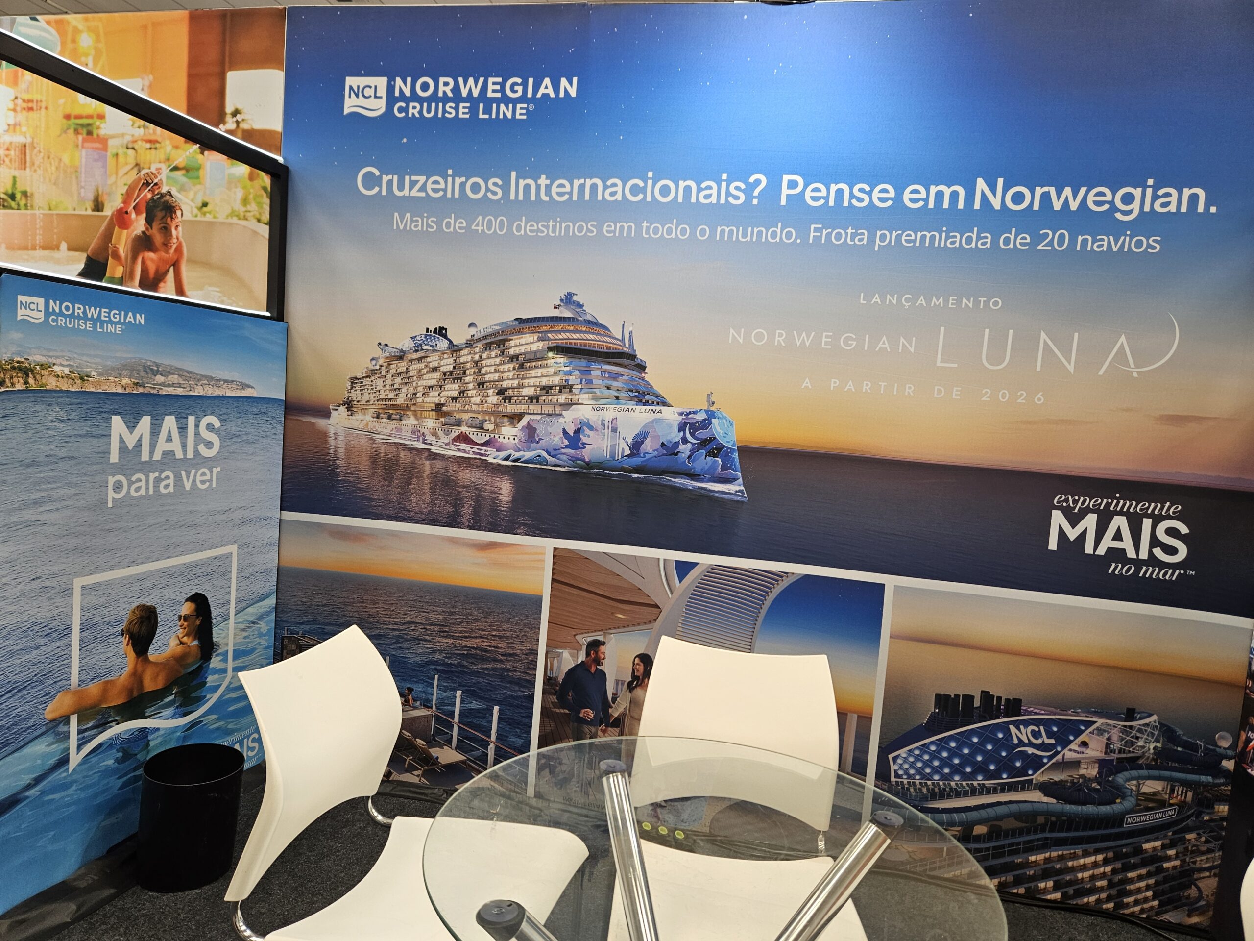 Estande da Norwegian