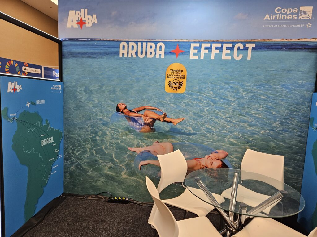 Estande de Aruba