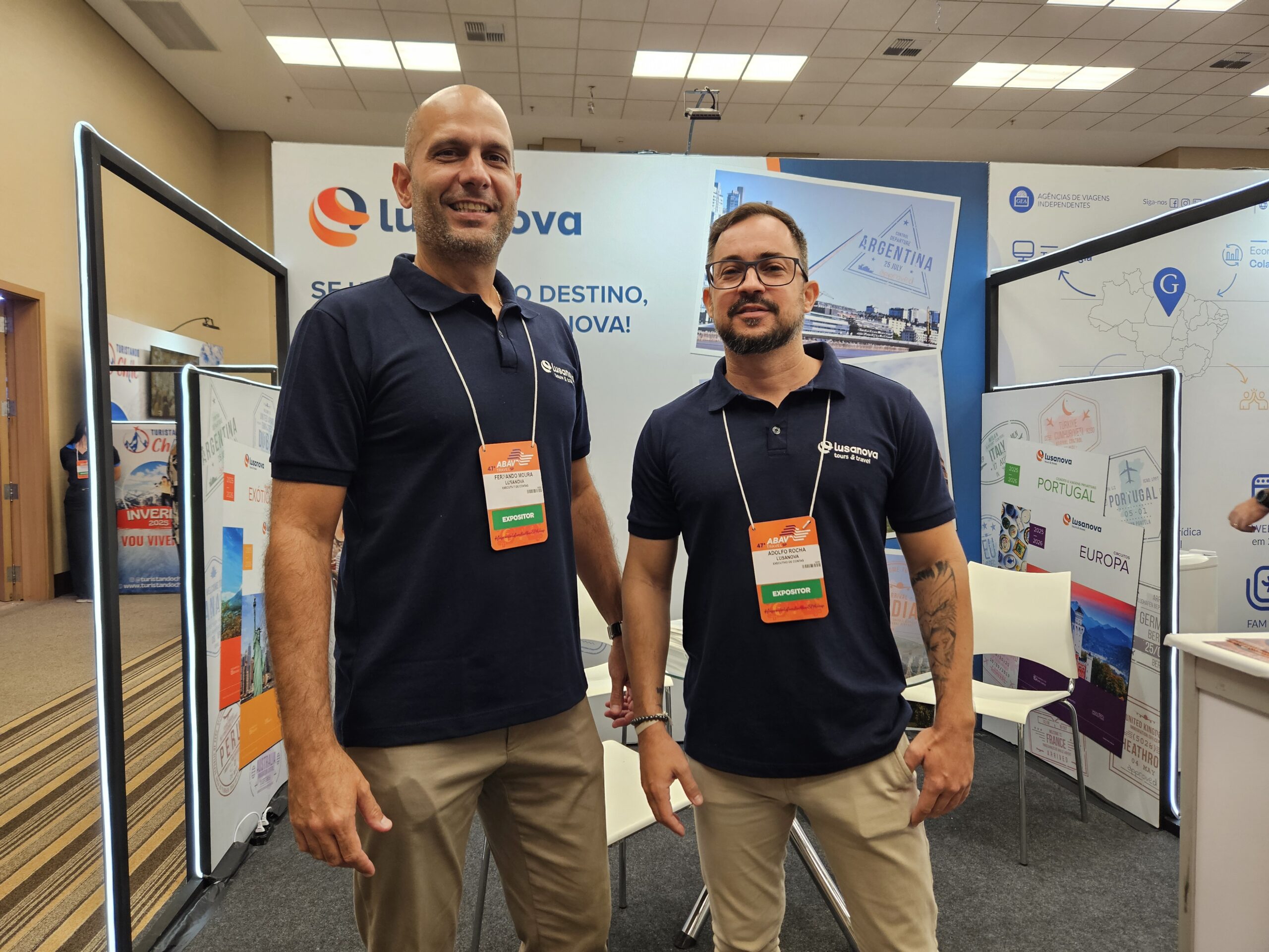 Fernando Moura e Adolfo Rocha, da Lusanova