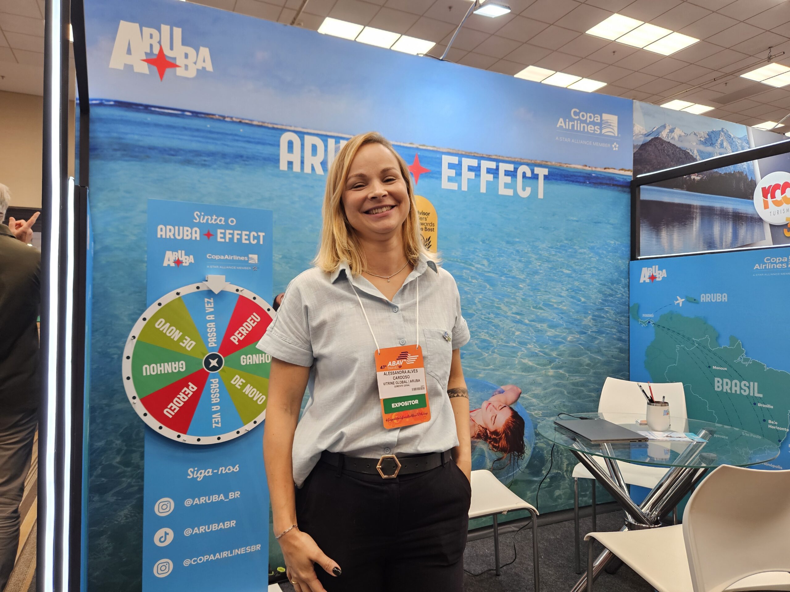 Alessandra Cardoso, de Aruba