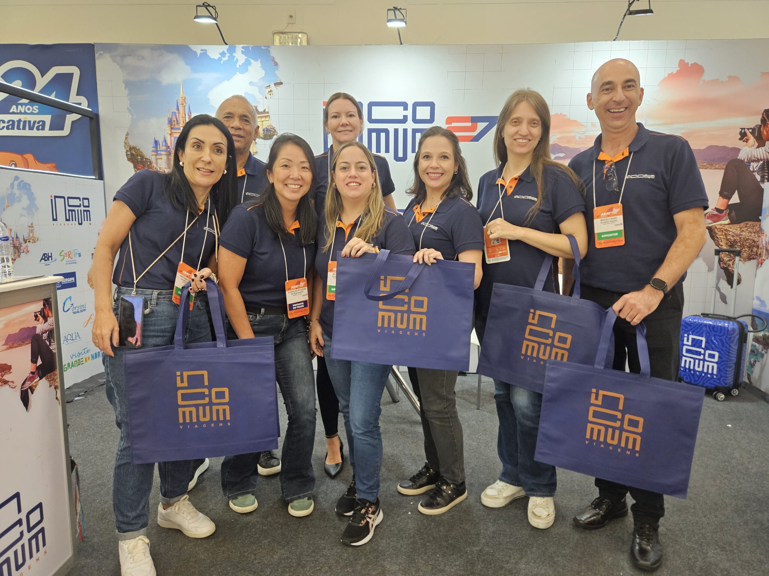 Estande da Incomum Viagens