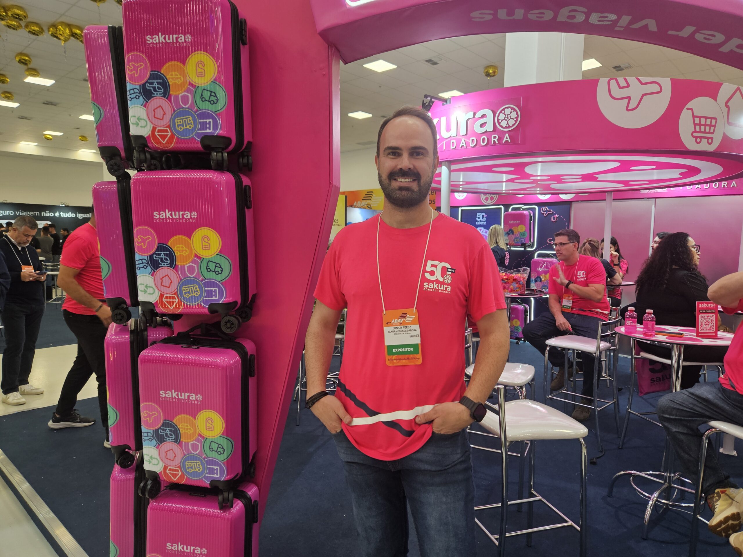 Junior Perez, executivo de vendas da Sakura