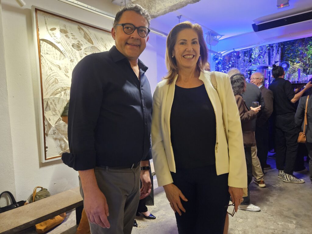 Daniel Gozalo, da CT Operadora, Lucila Nedelciu, da Raidho