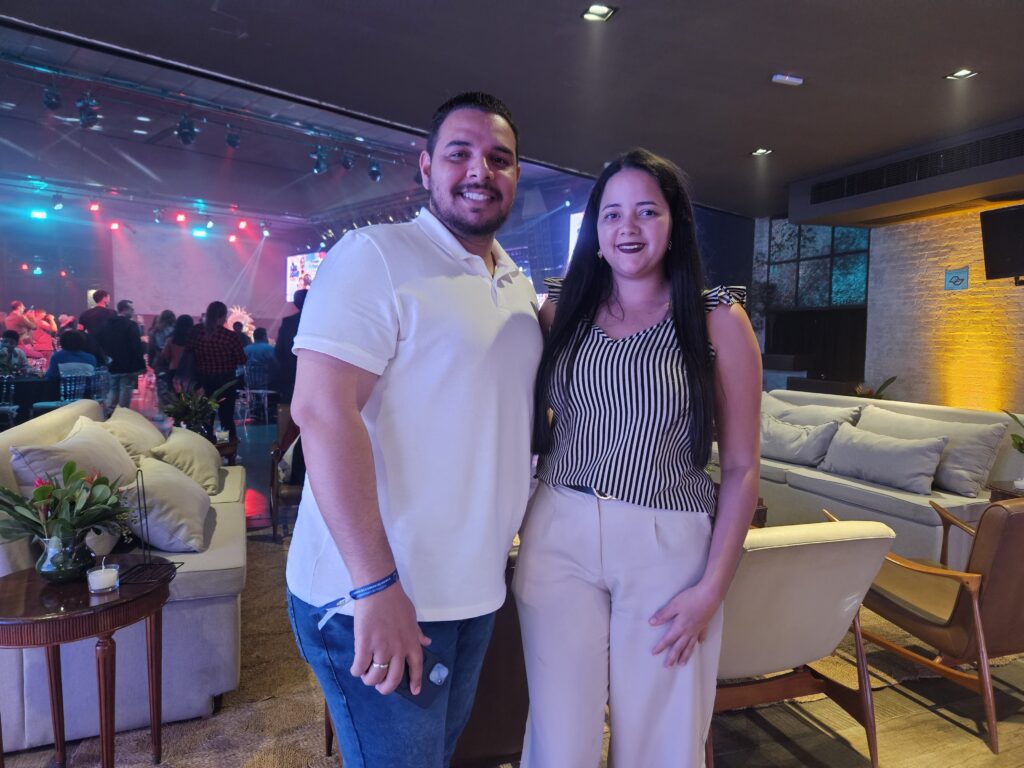 Emerson Lime e Aline Silva, da Lima Destinos