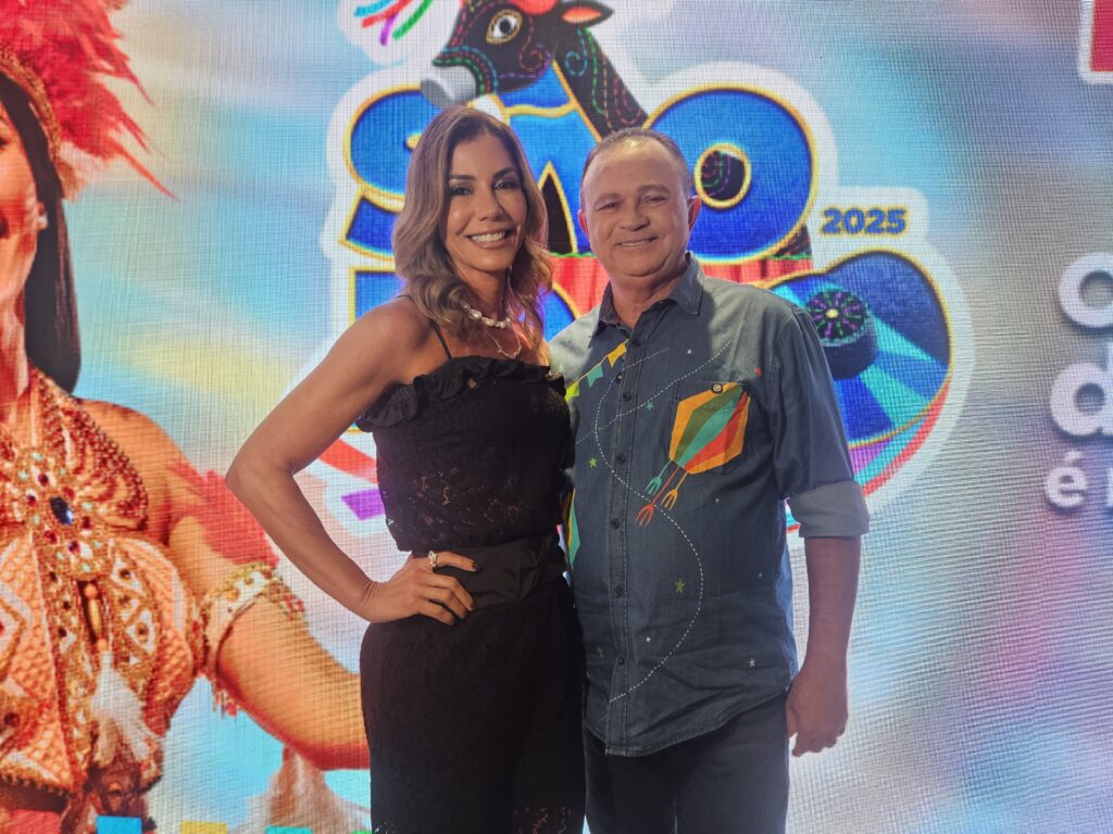 Carlos Brandão, governador do Maranhão, e Larissa Brandão, primeira-dama do Estado