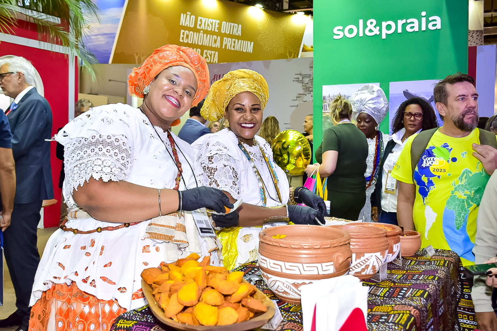 A Bahia promoveu uma ação gastronômica na WTM Latin America A Bahia promoveu uma ação gastronômica na WTM Latin America