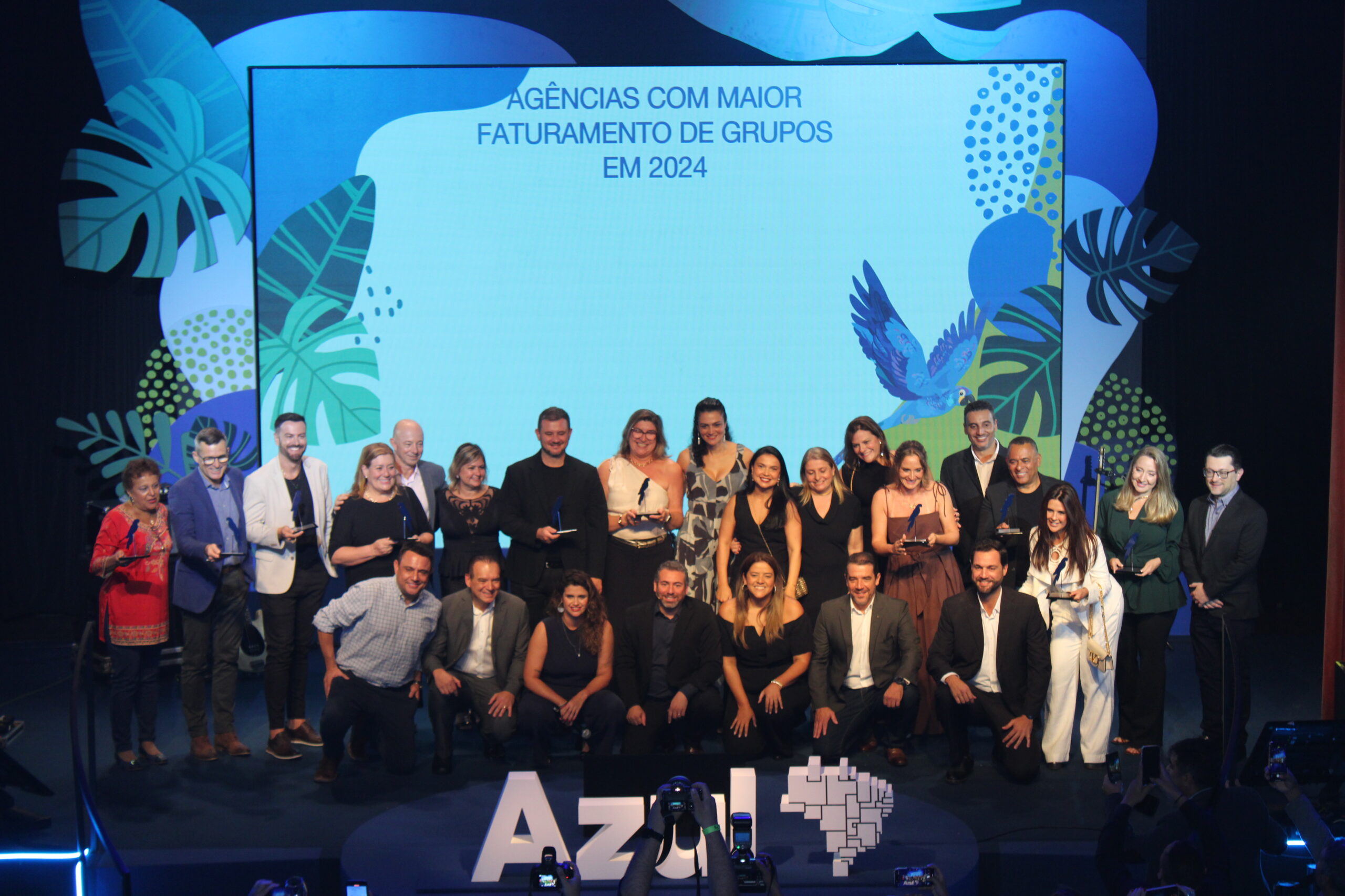 Agências com maior faturamento de grupos em 2024