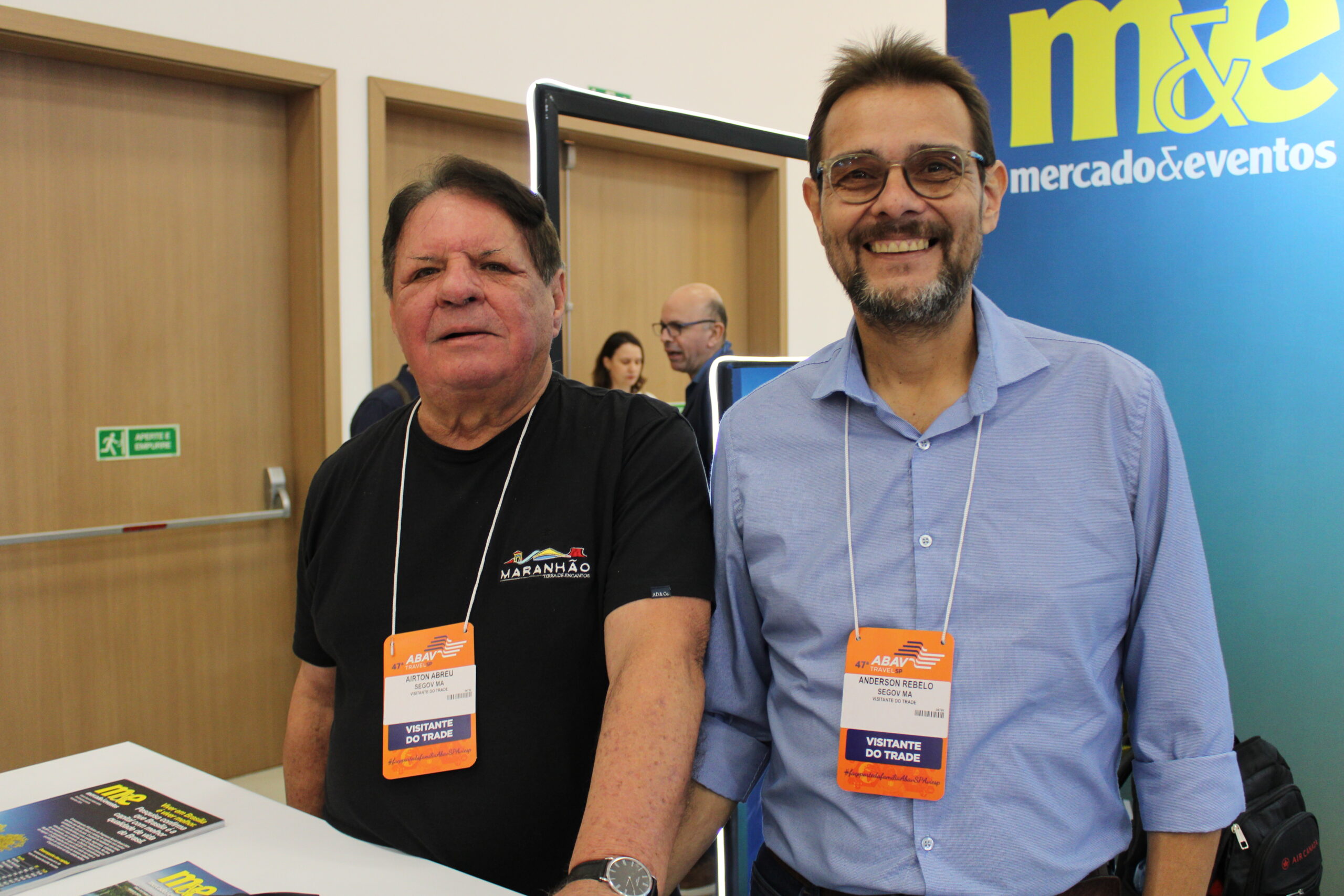 Airton Abreu e Anderson Rebelo, da Segov MA