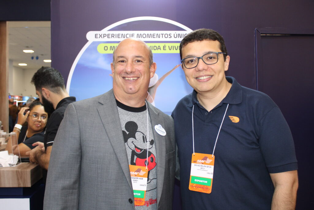 Alexander Haim, da Disney, e Bruno Sá, da BeFly