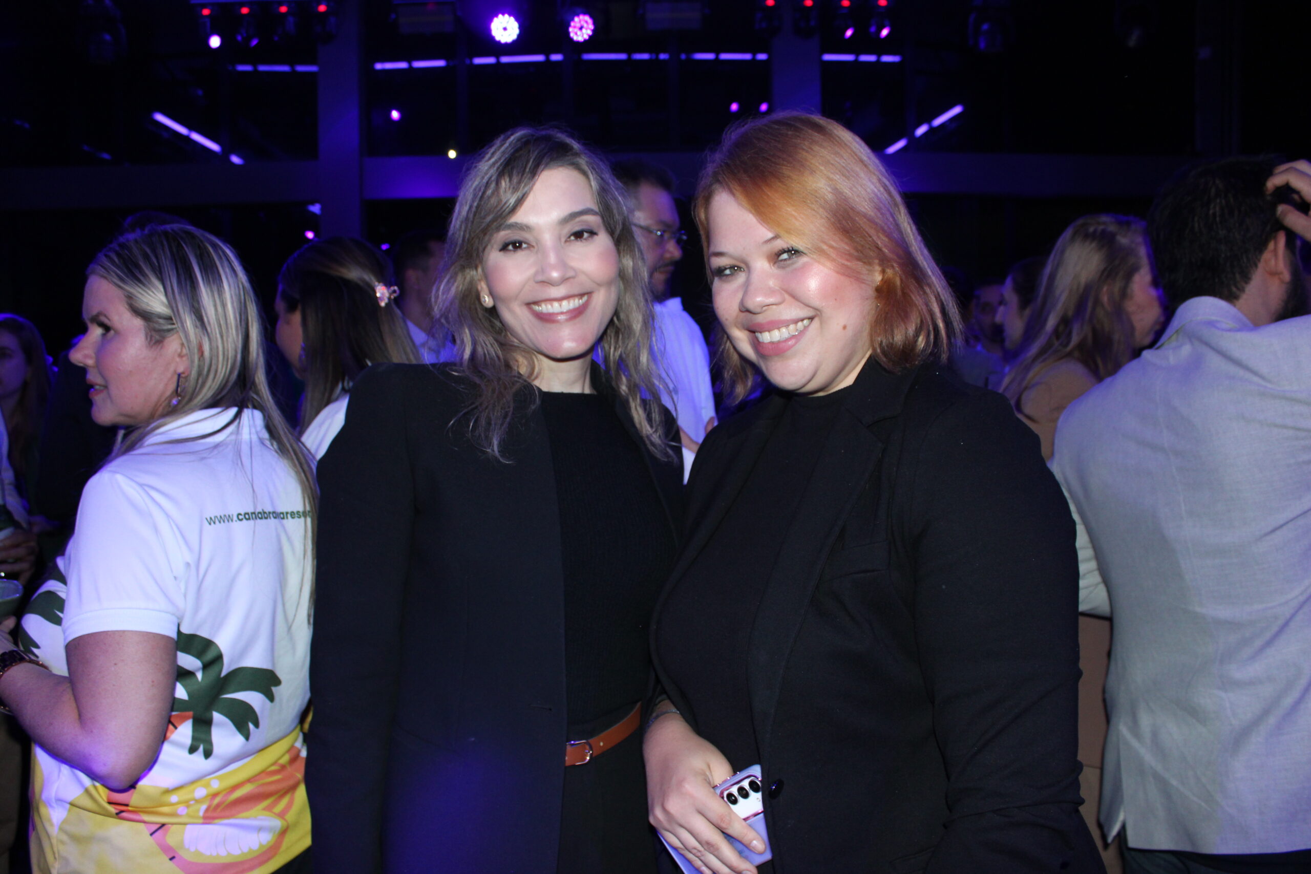 Aline Rodrigues, da Accor, e Malu Amaral, do Bourbon Aline Rodrigues, da Accor, e Malu Amaral, do Bourbon