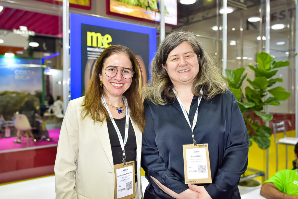 Ana Carolina Medeiros e Jerusa Hara, da Abav