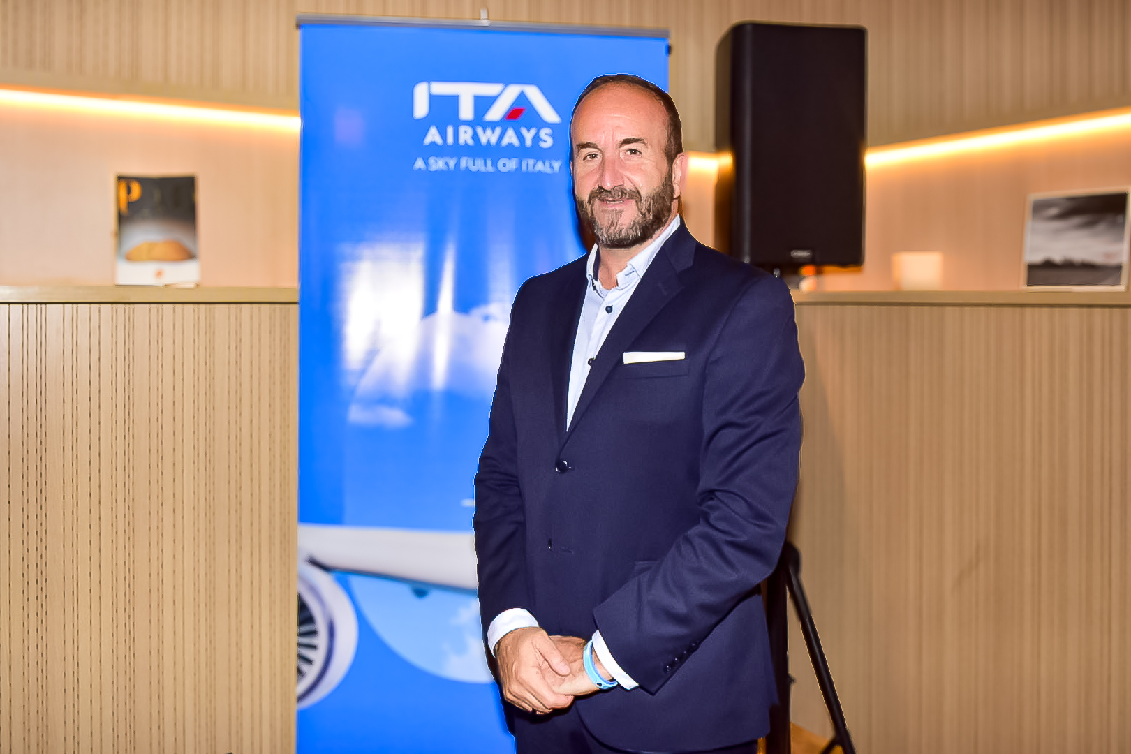 Andrea Taddei, country manager da ITA Airways no Brasil Andrea Taddei, country manager da ITA Airways no Brasil