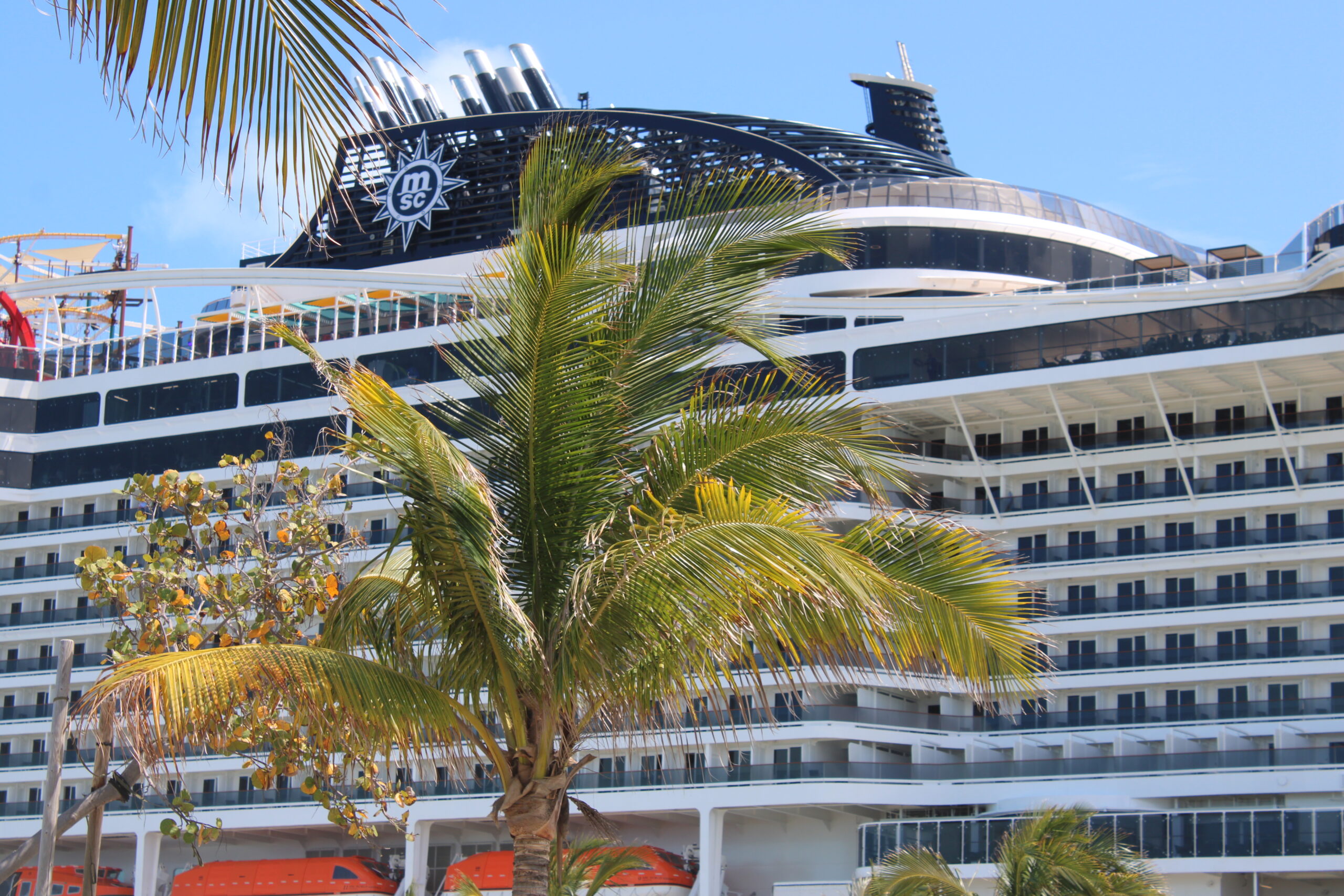 Ao todo, o MSC World America conta com 22 decks