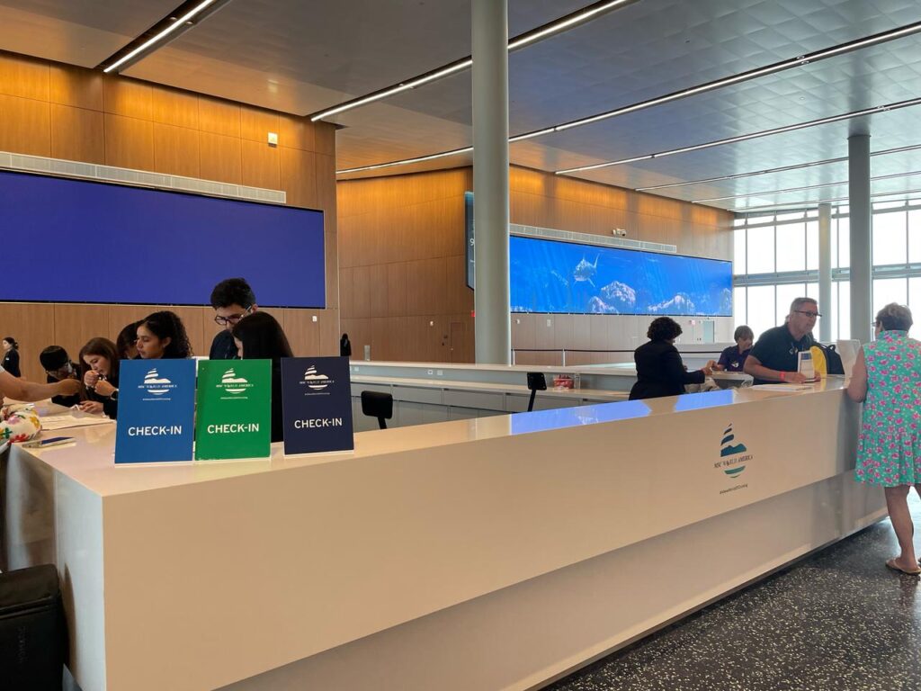 Balcões de check-in