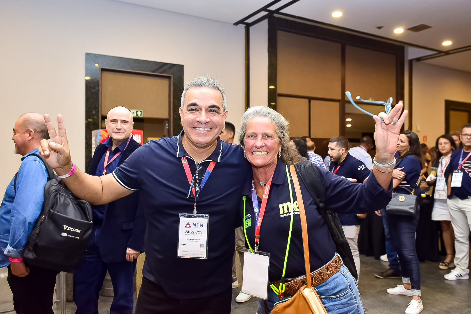 Breno Mesquita e Mari Masgrau