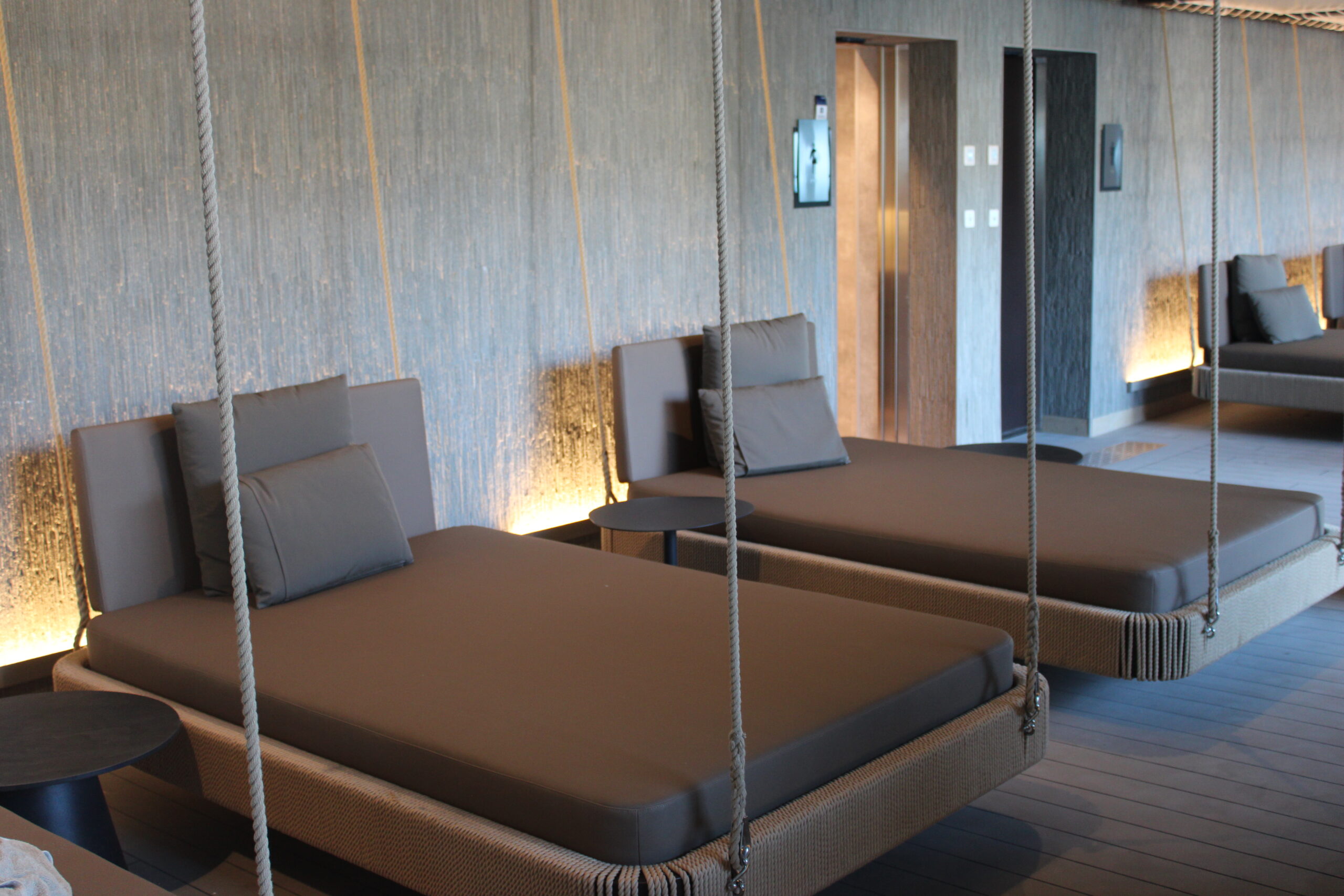 'Camas suspensas' do Botanic Garden