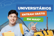 Hopi Hari oferece entrada gratuita para universitários em datas selecionadas de maio