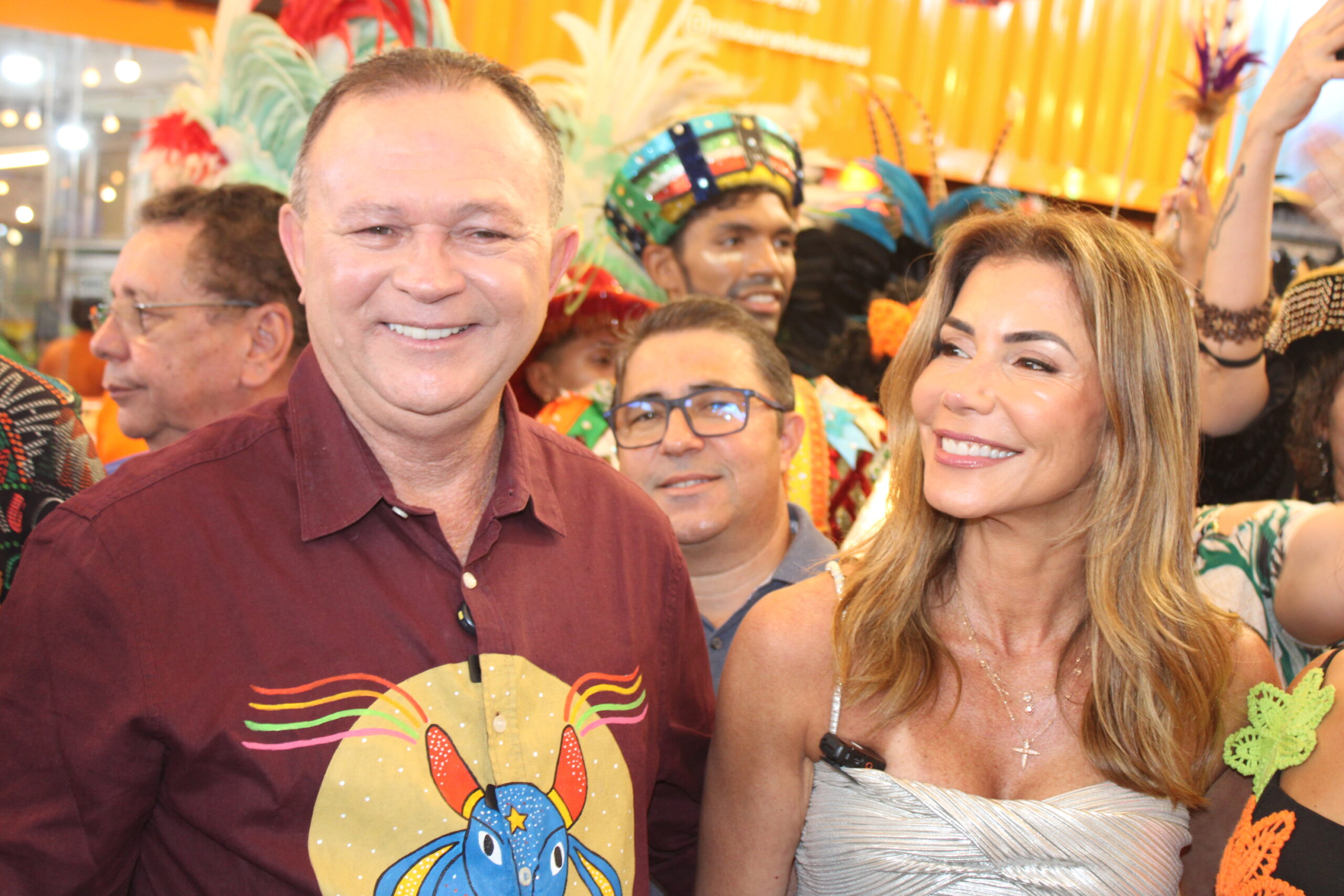 Carlos e Larissa Brandão, governador e primeira-dama do Maranhão