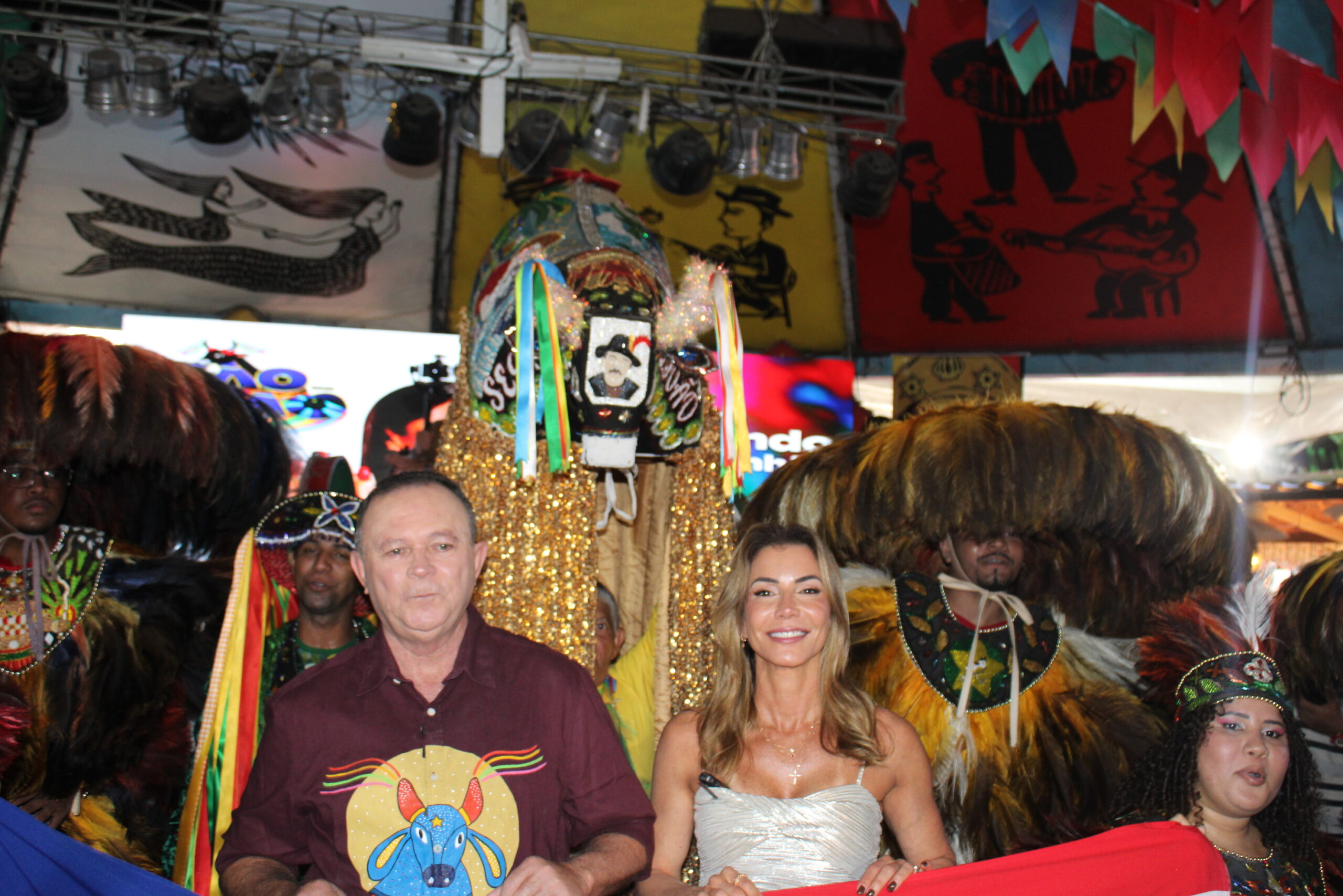 Carlos e Larissa Brandão, governador e primeira-dama do Maranhão