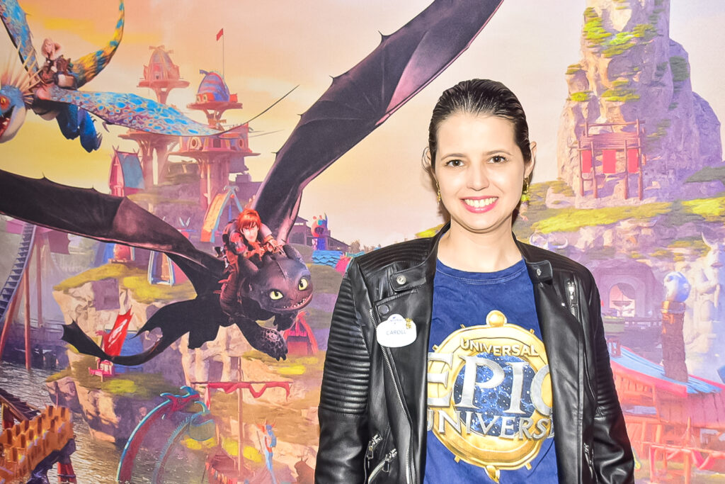 Caroll Almeida, da Universal Parks