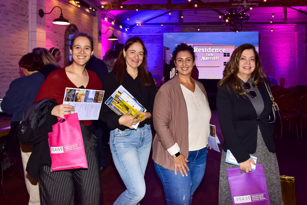 Clarissa Fusco, da Clarita Viagens, Elisangela Silva, da Viaje na magia Jussara, Beraldes, da Innovati e Clotilde Gimenez, da Clo Tour Travel Clarissa Fusco, da Clarita Viagens, Elisangela Silva, da Viaje na magia Jussara, Beraldes, da Innovati e Clotilde Gimenez, da Clo Tour Travel