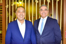 Cláudio Junior e Breno Mesquita, da BBC Eventos, organizadora do Minas Travel Market (Ana Azevedo/M&E)
